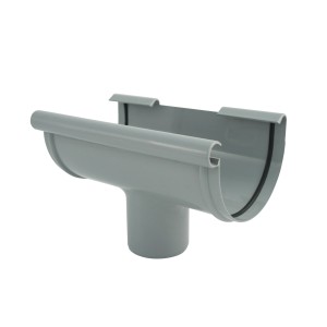 Marley Dachrinnen-Stutzen RG 125/75 Grau