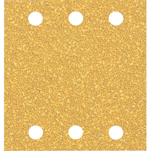 Bosch Expert Schleifblatt C470, 115x107mm, K40, 10 Stück, für Exzenterschleifer.