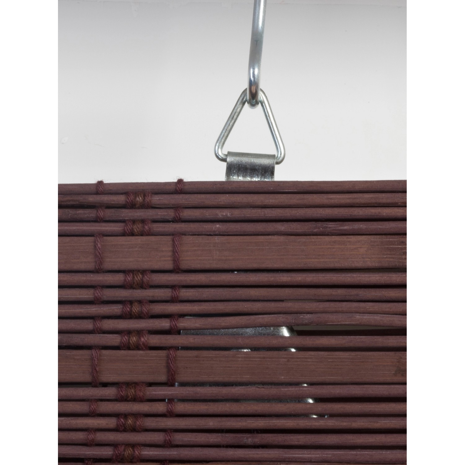 Detailansicht: OBI Bambus-Raffrollo Mataro in Teak, 120x160 cm.