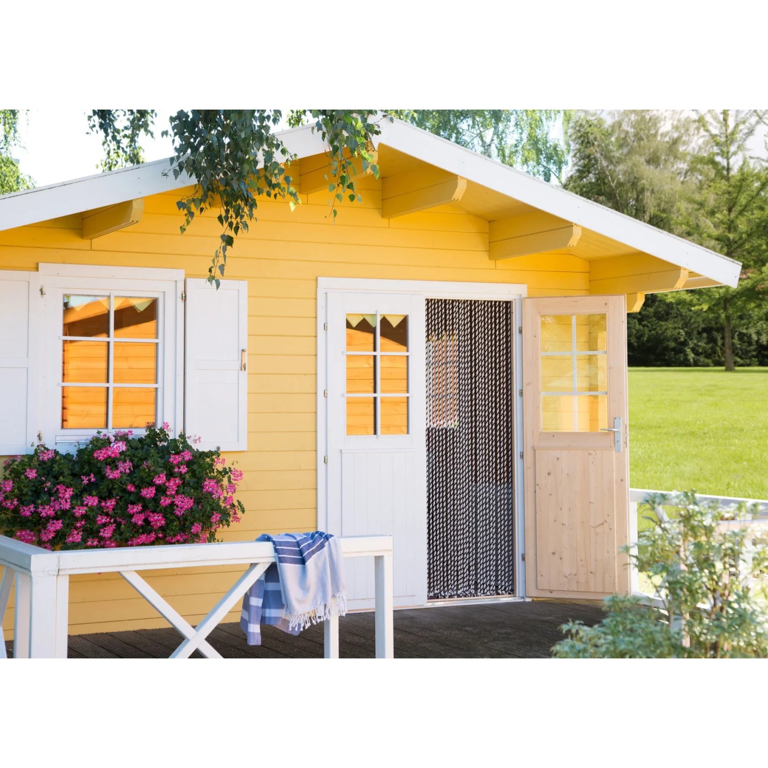 Dekorationsvorhang Seil 90 cm x 200 cm kaufen bei OBI