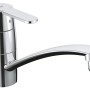 Grohe QuickFix Küchenarmatur Get Chrom, Einhebelmischer mit schwenkbarem Auslauf.