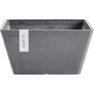 Ecopots Pflanzschale Berlin 31 cm x 31 cm Grau