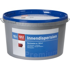 ULZ Innendispersionsfarbe 15 l Reinweiß Matt