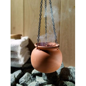 Karibu Aromatopf / Aufgusstopf Terrakotta