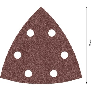 Bosch Delta-Schleifblatt F460 Best for Wood and Paint 5-er Pack Körnung 40