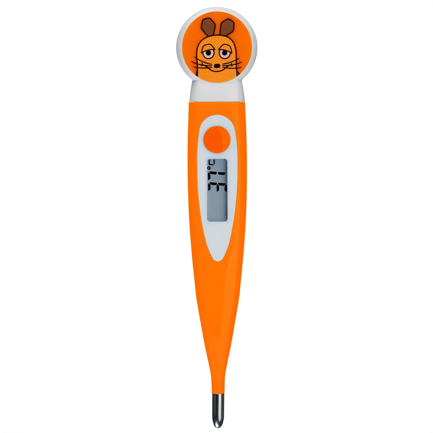 Holzthermometer Aus Buche – Weiß, 20 Cm, Analog Von -30°C Bis 50°C – Für Innen & Außen