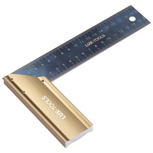 LUX-TOOLS Winkel mit Anschlag 200 mm