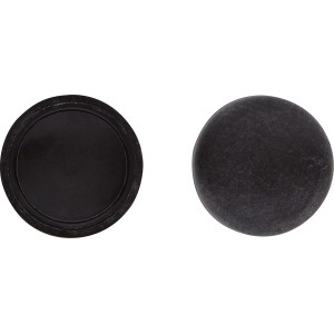 Abdeckkappe M12 Schwarz Sechskant 2 Stück