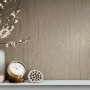 Marburg Vliestapete Uni Crushed-Optik Streifen Gold, moderne Wandgestaltung für Wohnräume.