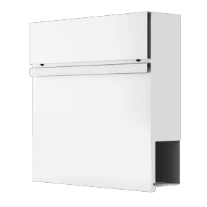 Heidemann Briefkasten DESIGNline BK3 Weiß 38 cm x 38 cm x 11 cm