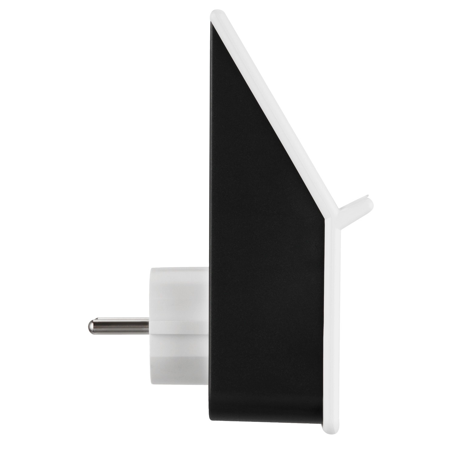 REV Ritter Induktions-Ladegerät mit Steckdose, weiß. Ladestation für Handy, Smartphone und mehr.