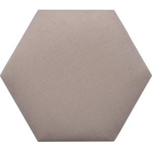 Wandkissen Hexagon 30 cm x 30 cm Creme