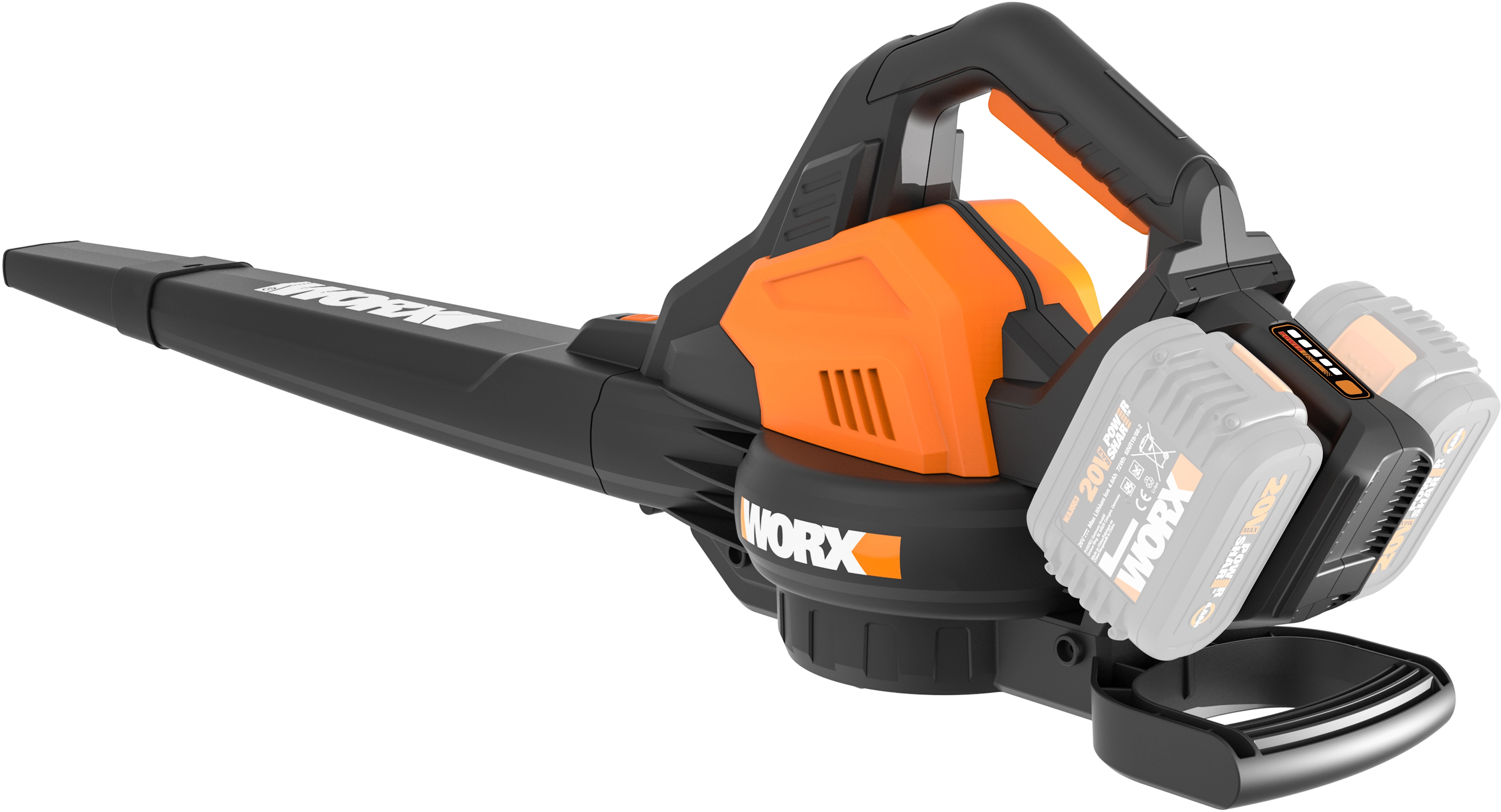 Worx Akku Laubsauger bl ser WG583E.9 2 x 20 V Solo kaufen bei OBI