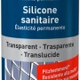 OBI Sanitär-Silikon, transparent, 310 ml Kartusche für Bad und Küche.
