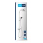 Grohe Vitalio Start 250 Duschsystem Chrom mit Kopf- und Handbrause, Thermostat und Duschstange.
