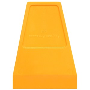 Oranger Laminat- & Parkettspachtel Werkzeug Kunststoffspachtel.