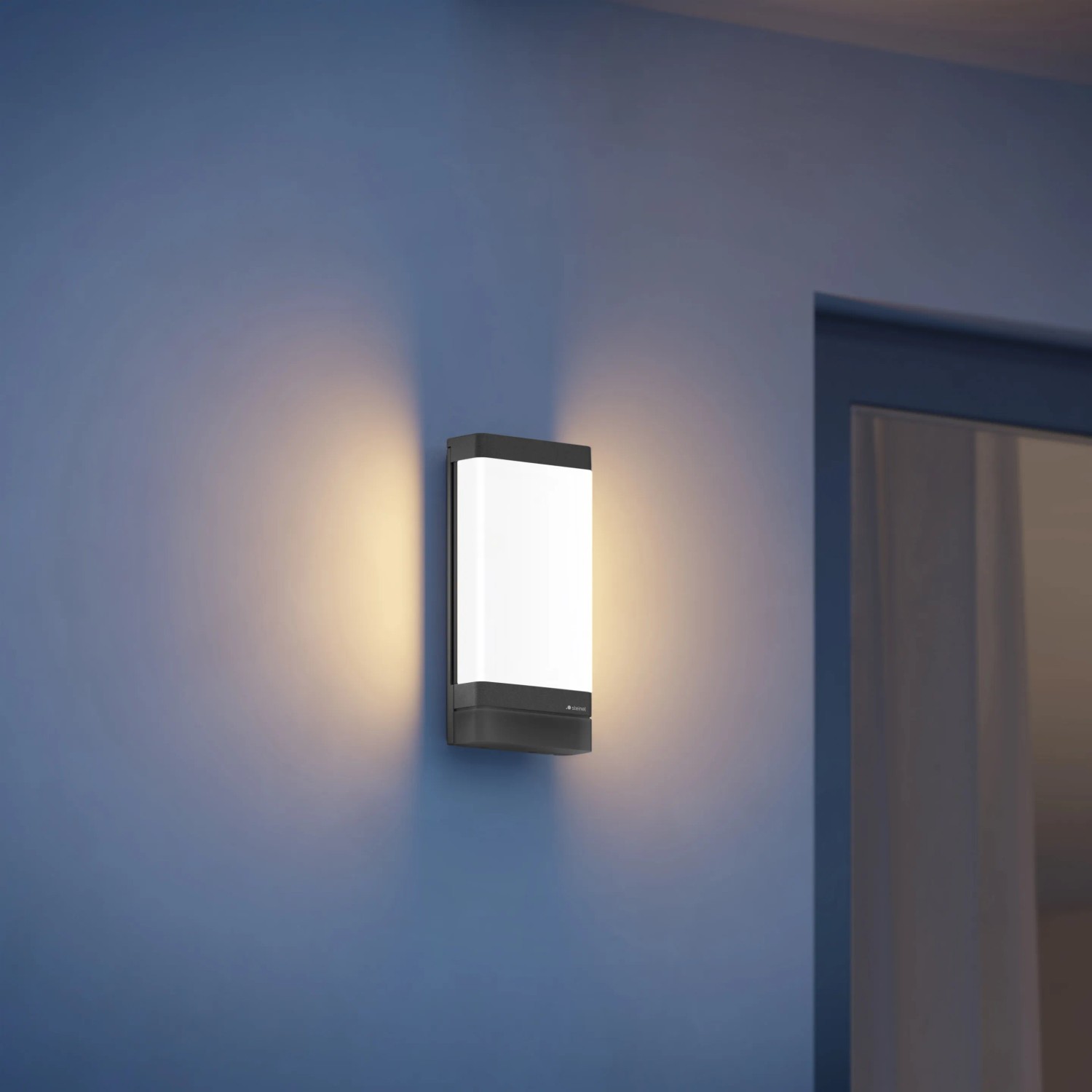Steinel Bluetooth LED-Außenwandleuchte mit Bewegungsmelder L271 SC Anthrazit kaufen bei OBI