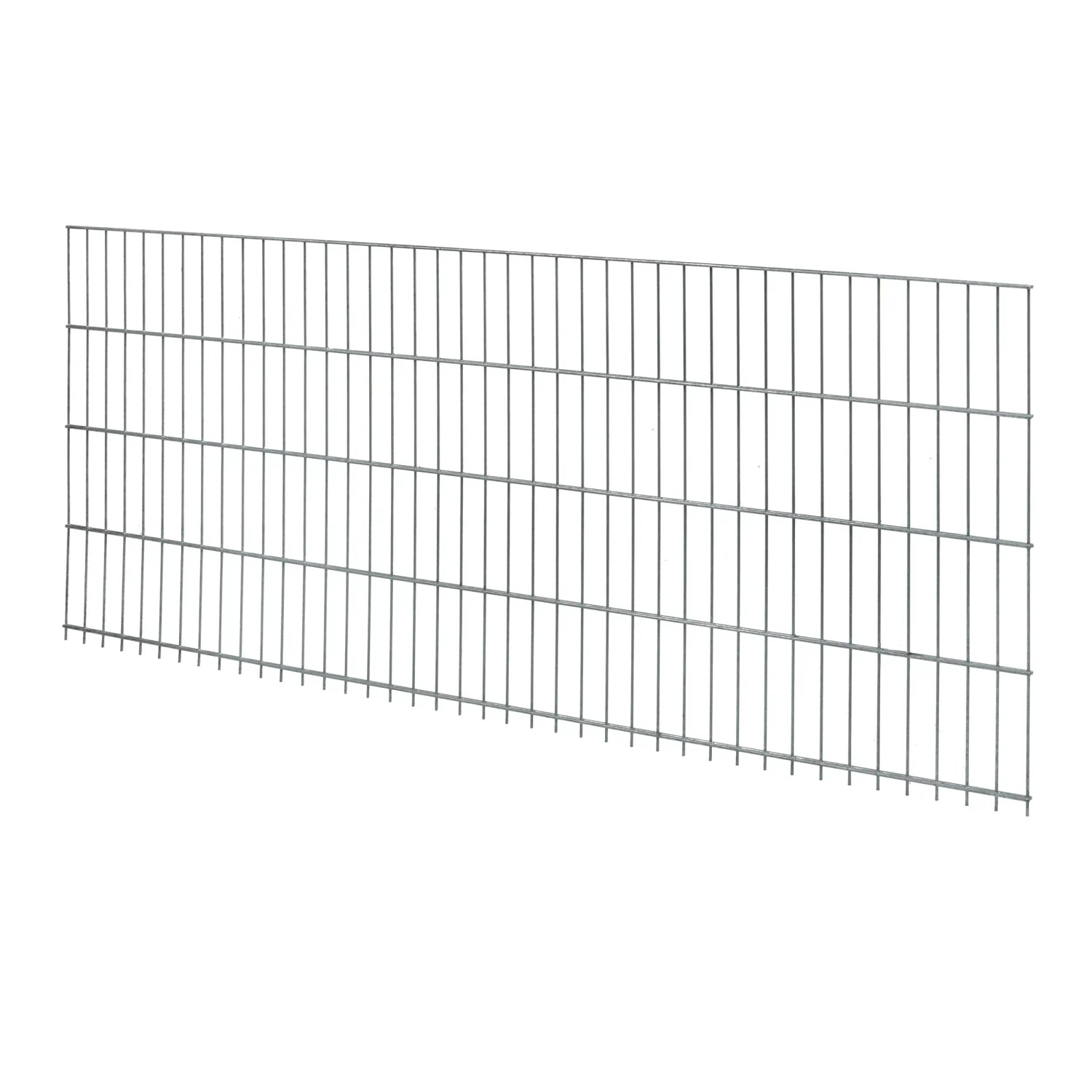 Verzinkter Doppelstabmattenzaun aus Metall, 83x201 cm, für Gartenzäune.