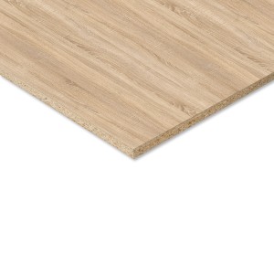iboard Dekorspanplatte, 280x207x1,9 cm, Eiche Sägeschnitt Hell, für Möbel- und Innenausbau.