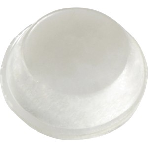 Selbstklebender Universalpuffer, Ø 12mm, transparent, für Möbel und Oberflächenschutz.
