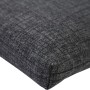Detailaufnahme: Anthrazitfarbene Siena Garden Sesselauflage Comfort, 110x48x7 cm.