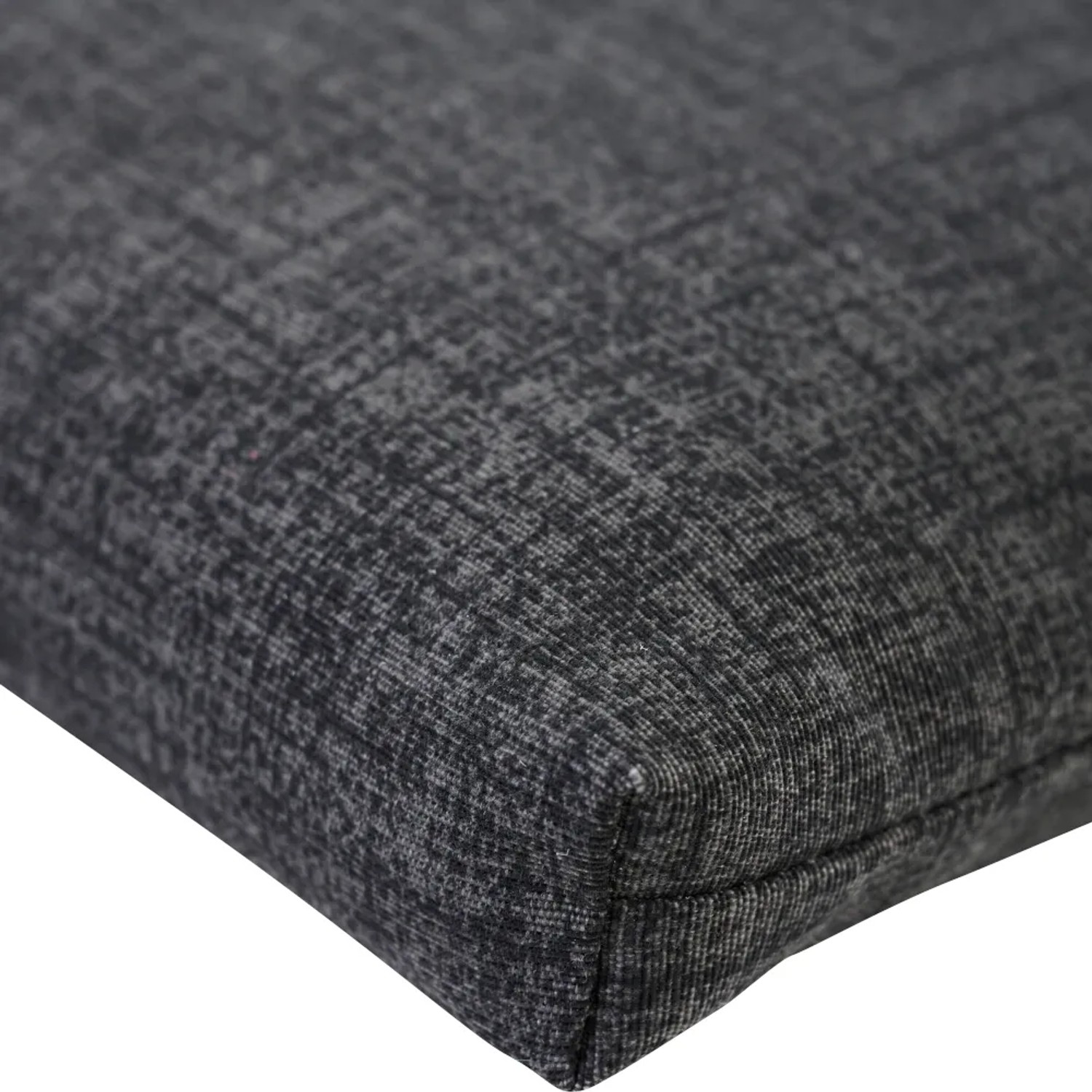 Detailaufnahme: Anthrazitfarbene Siena Garden Sesselauflage Comfort, 110x48x7 cm.