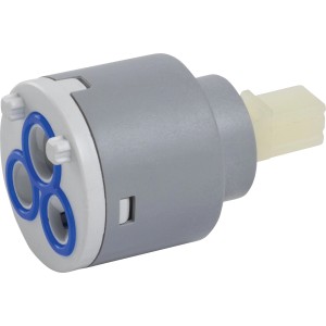 Keramikkartusche 35mm für Duscharmatur, Ersatzteil zur Wassermengen- und Temperaturregelung.