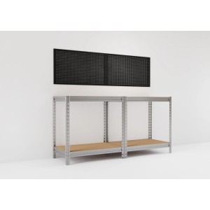 AR Shelving Lochwand Set, 100x60cm, 2 Stück, zur Werkzeugaufbewahrung an Regalen oder Wänden.