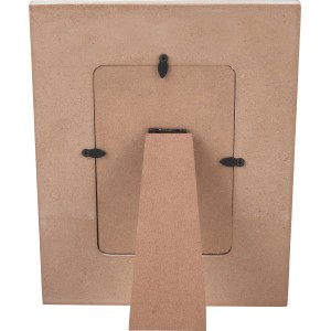 Rückseite des Bilderrahmens Desert Flower 10x15 cm mit Aufsteller.