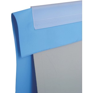 Steinbach Pool Coping Kunststoffleiste (100 cm) zur Folienfixierung am Stahlwandpool.