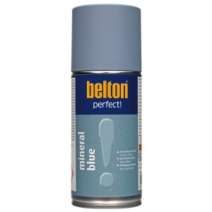 belton Buntlack Perfect Mineral Blue, seidenmatt, 150ml Dose.