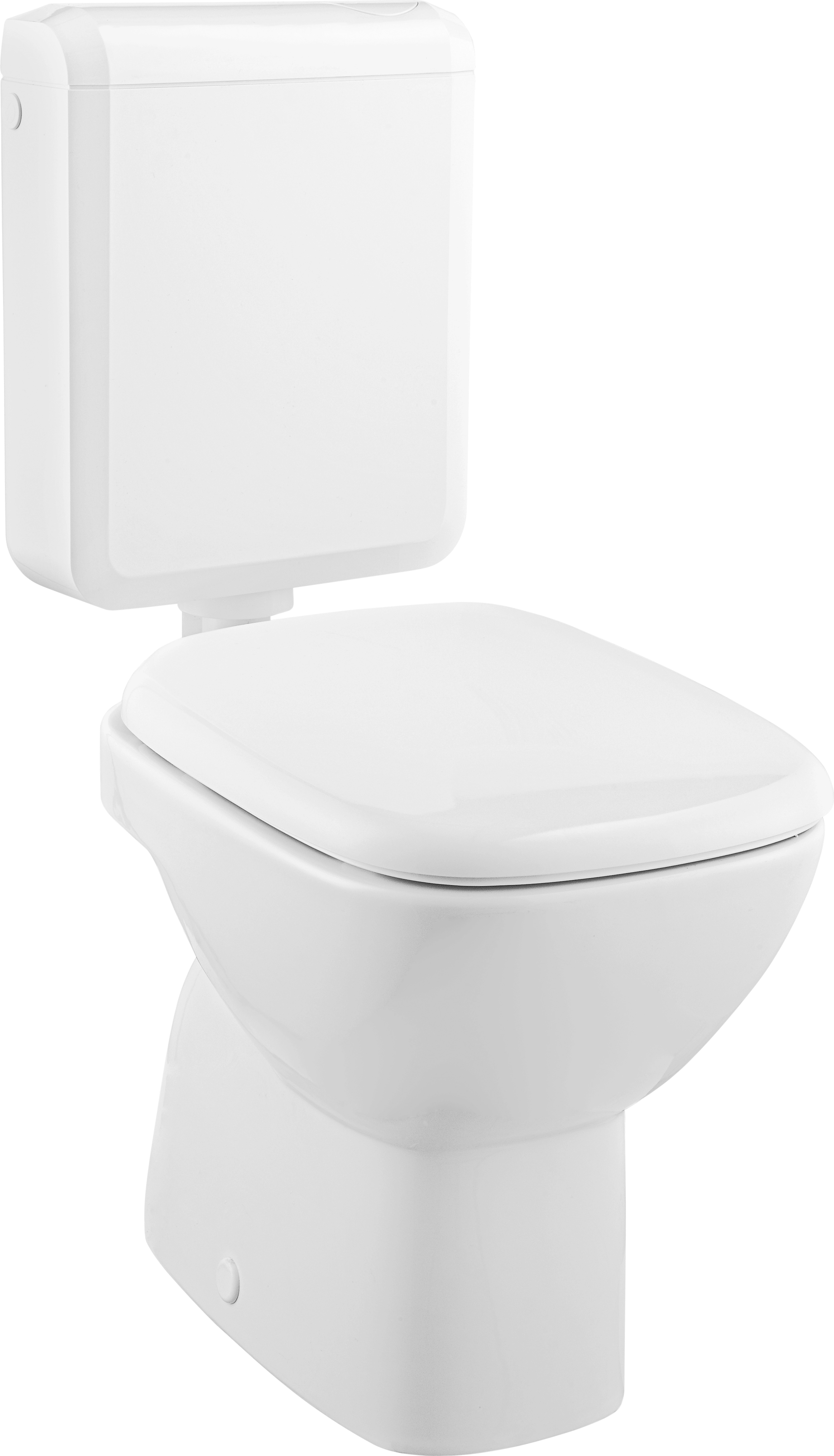baliv Stand-WC-Set Weiß Abgang Waagerecht kaufen bei OBI