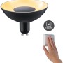 Paulmann GU10 LED-Lampe, 4,9W, warmweiß, dimmbar per Schalter. Leuchtmittel für Wohnräume.