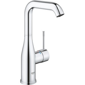 Grohe Essence Waschtischarmatur L-Size in Chrom, Einhandmischer für Waschbecken.