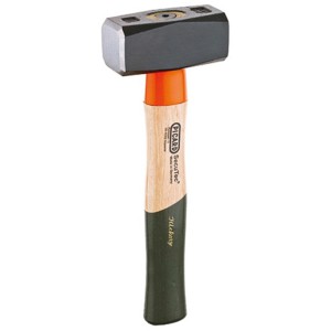 Picard Fäustel SecuTec® mit Hickory-Stiel, Hammer für Werkstatt und Baustelle.