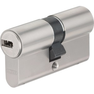 Abus Profilzylinder D20MM 30/30 Messing, Doppelzylinder für Haus- und Wohnungstüren.