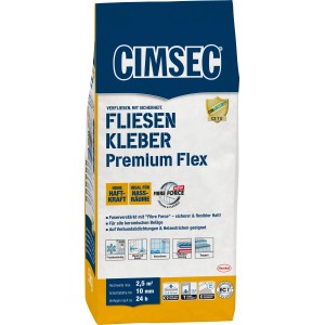 Cimsec Fliesenkleber Premium Flex mit Fibre Force 5 kg