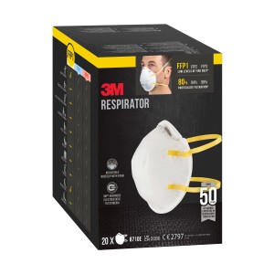 3M Atemschutzmaske ohne Ventil FFP1 20er-Pack