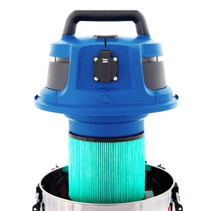 Blauer Hyundai Nass-Trockensauger VCWD1620E mit 20l Tank und HEPA Filter.