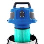 Blauer Hyundai Nass-Trockensauger VCWD1620E mit 20l Tank und HEPA Filter.