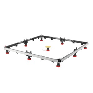 Schulte ExpressPlus Einbaurahmen für Duschwanne, höhenverstellbar (65-190mm)