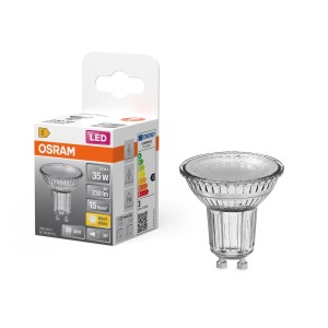 Osram LED-Leuchtmittel GU10 Reflektor PAR16 Warmweiß 2,4 W 230 lm 5,4 cm x 5 cm