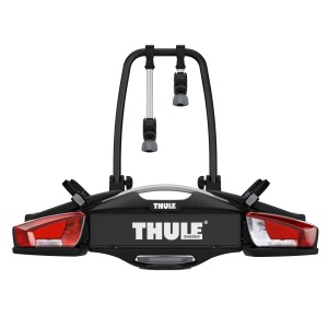 Thule VeloCompact 924 Fahrradträger für 2 Fahrräder zur Montage an der Anhängerkupplung.