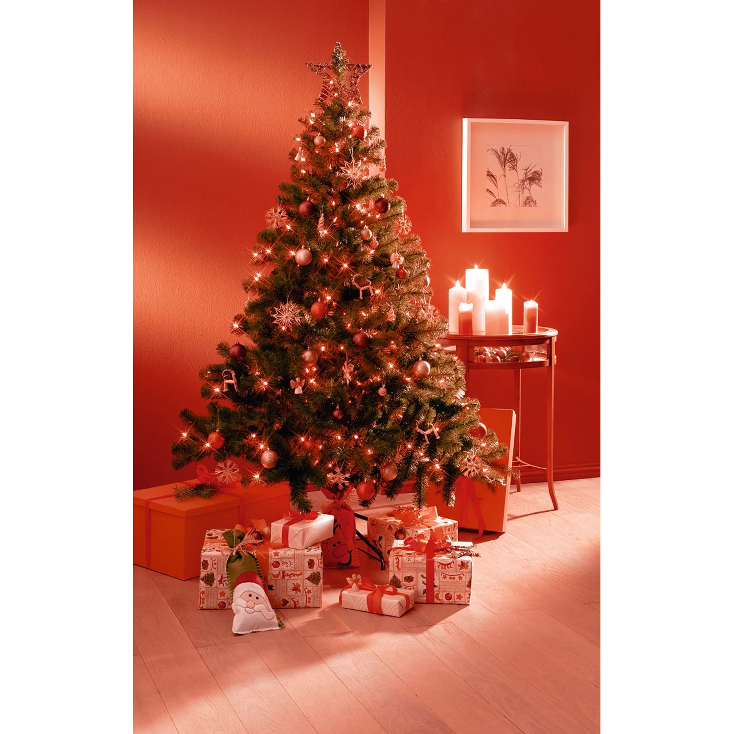 Knstlicher Weihnachtsbaum 180 cm mit Beleuchtung kaufen bei OBI
