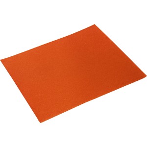 Orangefarbenes LUX Universal-Schleifpapier K80 für mittlere Schleifarbeiten.