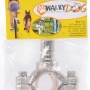 Walky Dog Plus Fahrrad-Hundeleine: Metallhalterung zur sicheren Befestigung am Fahrradrahmen.