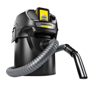 Kärcher Akku-Aschesauger AD 2 Battery Set mit Akku und Ladestation.