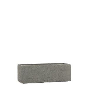 Pflanzwerk Pflanzkübel Tub Premium Frostbeständig Lava 50 cm Grau