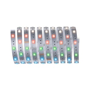 Paulmann MaxLED 250 RGBW LED-Streifen Basis-Set, 3m, mit Farbwechsel und warmweißem Licht.