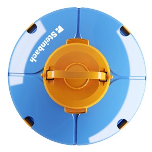 Steinbach Poolroboter Battery Basic 2.0, blau, zur Poolreinigung. Akkubetrieben.